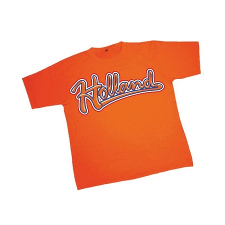 WK oranje baseball shirt met Holland opdruk