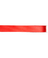 1x Hobby-decoratie rode satijnen sierlinten 1 cm-10 mm x 25 meter