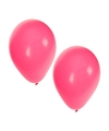 25x stuks roze party ballonnen van 27 cm