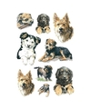 27x Honden-puppy dieren stickers