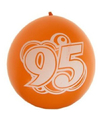 8x stuks verjaardag ballonnen 95 jaar thema
