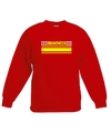 Brandweer logo sweater rood voor kinderen