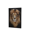 Canvas schilderij 90 x 60 cm leeuwen print