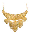 Carnaval-verkleed accessoires 1001 nacht-buikdanseres sieraden ketting ornament goud kunststof
