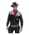 Cowboy dubbele holster western look volwassenen