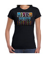 Disco verkleed t-shirt dames jaren 80 feest outfit disco party