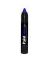 Face paint stick neon blauw UV-blacklight 3,5 gram schmink-make-up stift-potlood