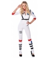 Feest kleding ruimtevaart kostuum voor dames