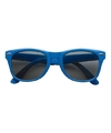 Feest zonnebril blauw plastic montuur voor volwassenen