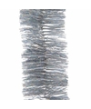 Feestslinger zilver glitter folie 270 cm