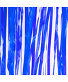 Folie deurgordijn blauw transparant 200 x 100 cm