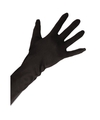 Gala-glamour handschoenen lang zwart voor volwassenen