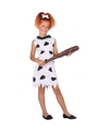 Holbewoonster-cavewoman Wilma verkleed kostuum-jurk voor meisjes