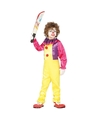 Horror clown Freak verkleed kostuum voor kinderen