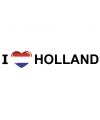 I Love Holland stickers 19.6 x 4.2 cm