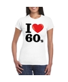 I love sixties t-shirt wit dames