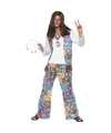 Jaren 60 hippie kostuum Groovy voor heren