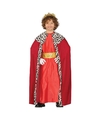 Koning mantel rood verkleedkostuum voor kinderen