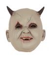 Latex horror masker baby duivel