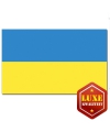Luxe vlag Oekraine 100 x 150 cm