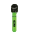 Neon groene opblaasbare microfoon 40 cm