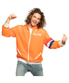 Oranje-holland fan artikelen kleding trainingsjasje maat X-large