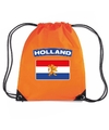 Oranje Holland vlag rugzak