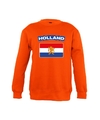 Oranje Holland vlag sweater kinderen