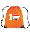 Oranje I love Holland rugzak