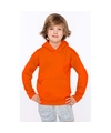Oranje sweater-trui hoodie voor jongens