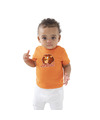 Oranje t-shirt Holland met cartoon leeuw Nederland supporter voor baby-peuters