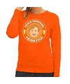 Oranje vereniging Prins Pils sweater oranje dames