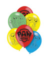 Paw Patrol themafeest ballonnen 6x gekleurd 28 cm voor kinderen