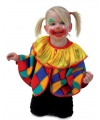 Peuter verkleed poncho clown