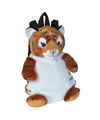 Pluche tijger rugzak-rugtas knuffel 33 cm