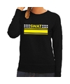 Politie SWAT team logo sweater zwart voor dames