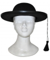 Priester-Pastoor verkleed hoed zwart voor volwassenen