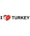 Reiskoffer sticker Seni Seviyorum Turkiye