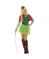 Robin Hood kostuum 4-delig voor dames