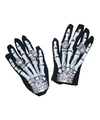 Skelet-geraamte horror handschoenen met licht