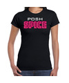 Spicy girls t-shirt dames posh spice roze carnaval-90s party themafeest