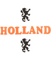 Stickers Holland oranje