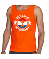 Tanktop Holland kampioen met beker Holland-Nederland supporter EK- WK oranje voor heren