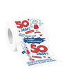 Toiletpapier 50 jaar vrouw verjaardagscadeau versiering