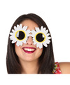 Toppers Carnaval-verkleed party bril Flowers Tropisch-hawaii thema plastic volwassenen