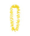 Toppers Hawaii krans-slinger Tropische kleuren geel Bloemen hals slingers