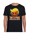 Trumpkin make Halloween great again t-shirt zwart voor heren