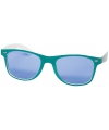 Verkleed Retro feestbril blauw-wit