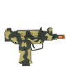 Verkleed speelgoed wapens Uzi machinepistool camouflage