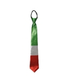 Verkleed stropdas Italiaanse vlag kleuren
